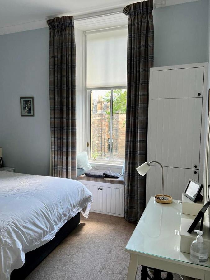 Beautiful Double Room In Idyllic West End Townhouse Glasgow Exterior foto